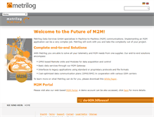 Tablet Screenshot of metrilog.at